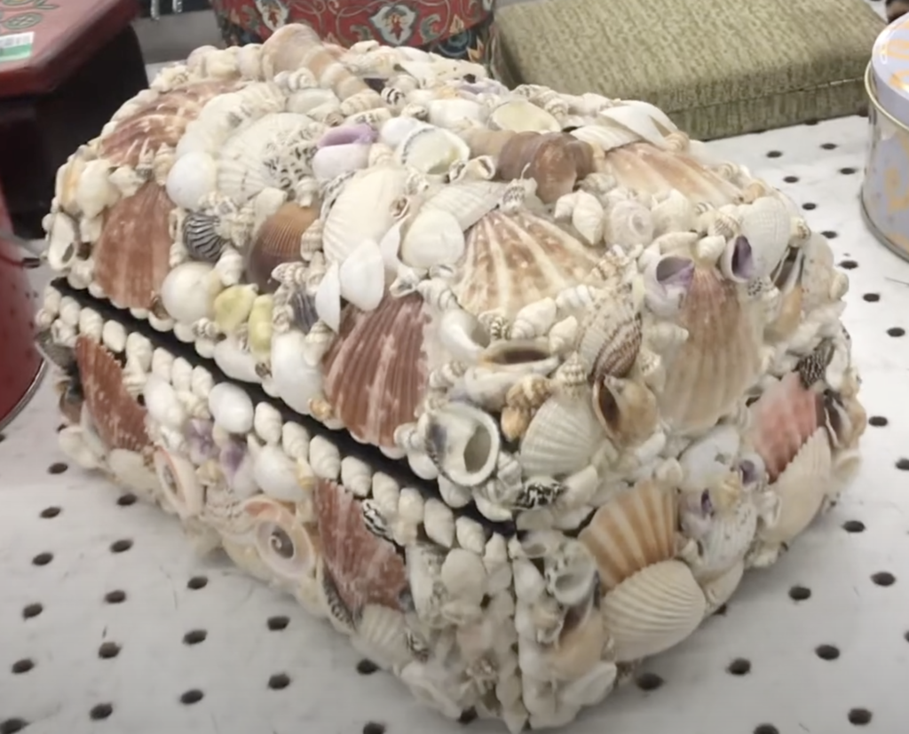 sea shell decorative boxes